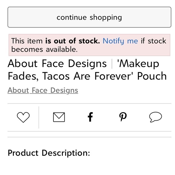 LOVE 🌮 tacos? This adorable makeup bag is for you. - Picture 5 of 5